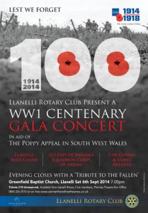 WW1 Centenary Concert