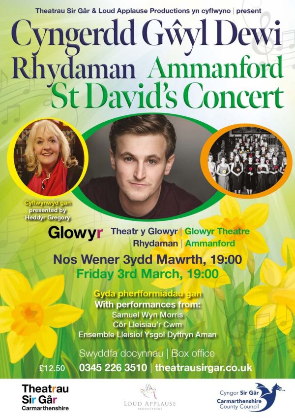 St David's Day Concert Ffwrnesss
